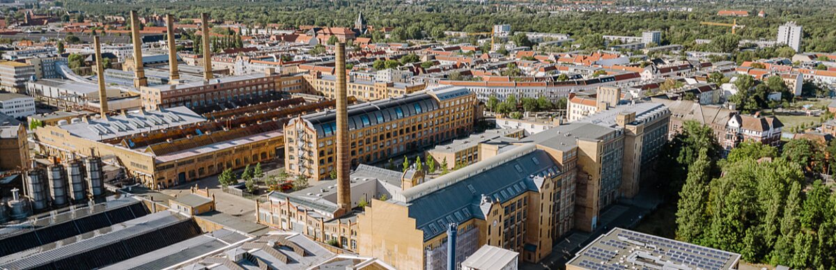 Blick auf den Campus Wilhelminenhof der HTW Berlin